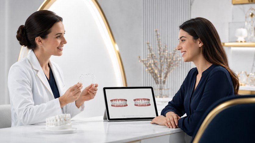 اختيار VIP Aligner لعلاج التقويم الشفاف